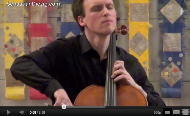 Sebastian Diezig cellist