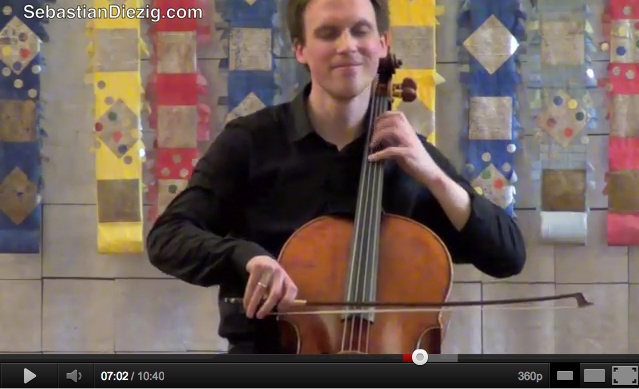 Sebastian Diezig cellist