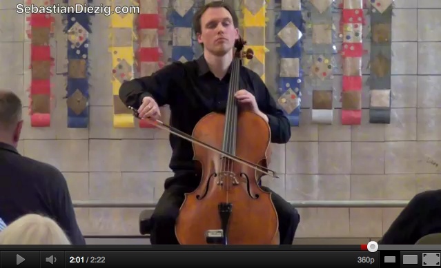 Sebastian Diezig cellist