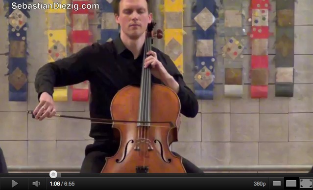 Sebastian Diezig cellist