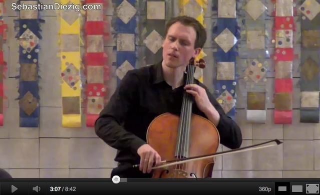 Sebastian Diezig cellist